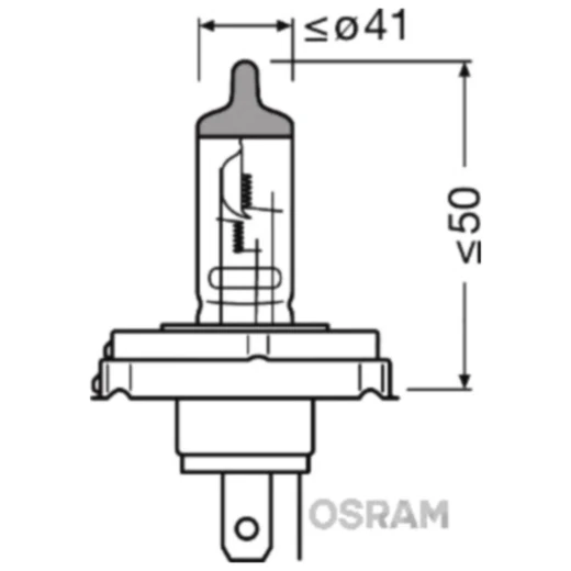 OSRAM Halogenlampe 12V 45/40W_1