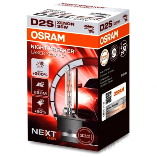 Xenonlampe 35 Watt D2S OSRAM Night Breaker Laser 220