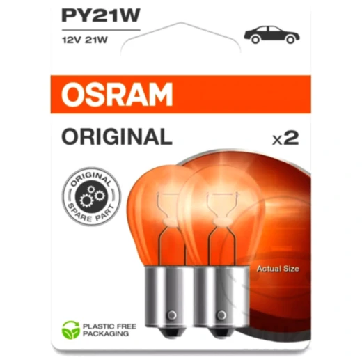 Lampe 12V21W BAU15S für Motorräder