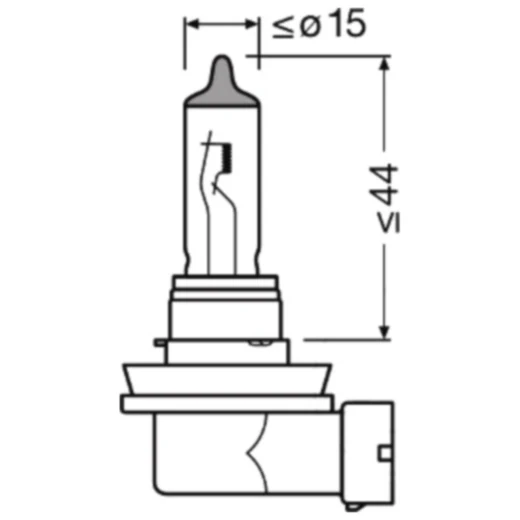 Lampe H11 12V55W Duo Osram Cool Blue Intense Nex GEN_2