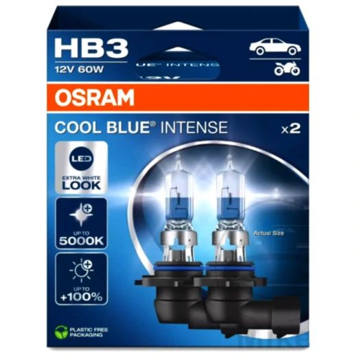COOL BLUE INTENSE HB3 12V 60W für Osram