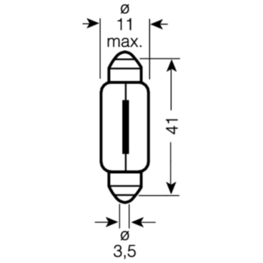 Lampe 24V5W SV8.5-8 für Motorräder_0