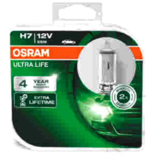 Lampe H7 12V55W Duobox Osram Ultra Life Alternative: 1591270 pa