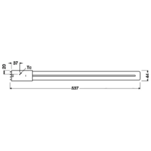 LED-DULUX HF/AC 25W/840 für 2G11 Sockel_0