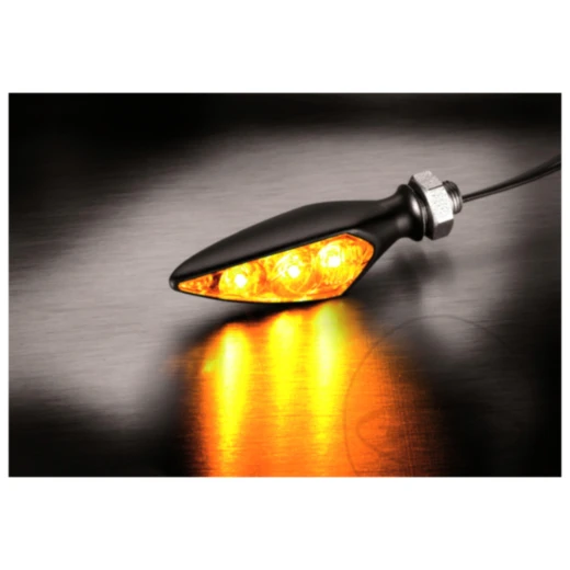 Kellermann Rhombus S Dark Blinkleuchte für Motorräder_1