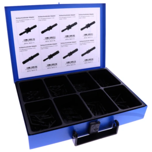 Schlauchverbinder Sortiment für Kfz-Anwendungen 100-teilig