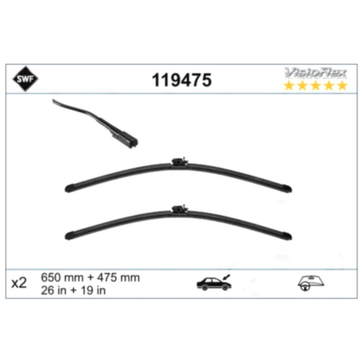 Wischblatt SWF 1730564 für Motorräder