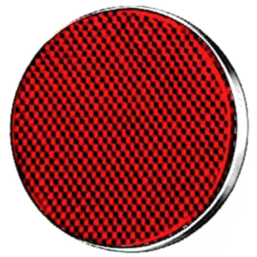 Rückstrahler rund für Motorräder