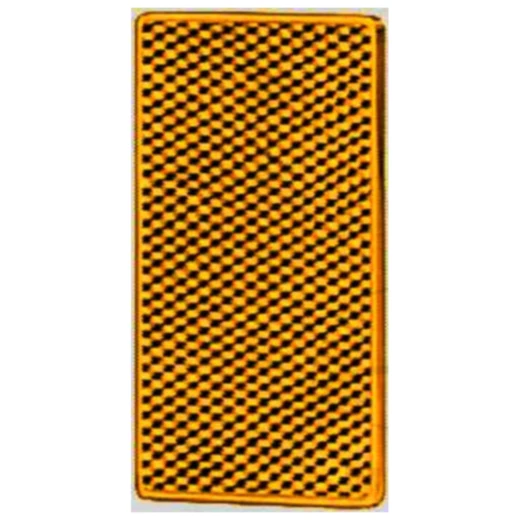 Rückstrahler, selbstklebend, viereckig