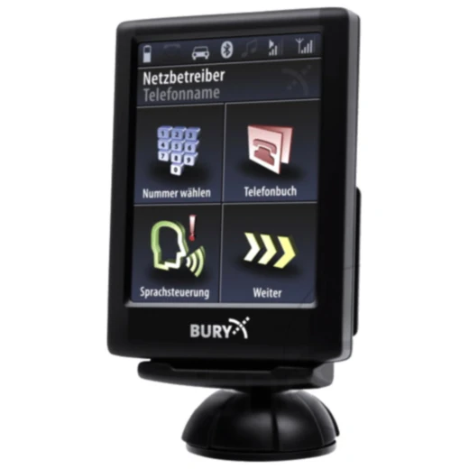 Freisprecheinrichtung Bury CC 9056 Plus Bluetooth-Freisprecheinrichtung mit Touchscreen