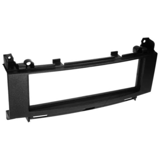 Radioblende 1-DIN schwarz für Mercedes