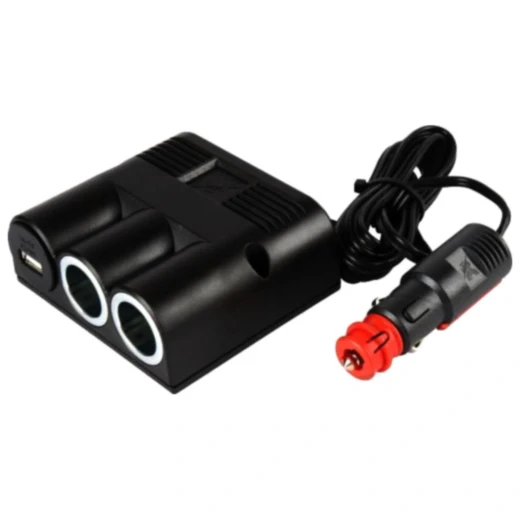 ZIGI 3-fach Steckdosenverteiler mit USB-Anschluss