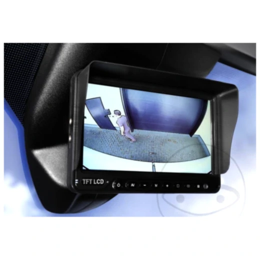 Monitor 7 Universal 16:9 / 4:3 mit Führungslinien für Motorräde