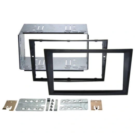 Radioblende 2-DIN schwarz für Opel/Renault/Subaru/Suzuki