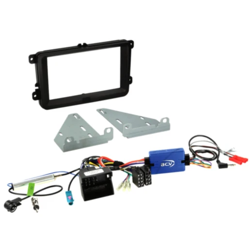 2-DIN Radio Kit für Seat/Skoda/VW schwarz LFB