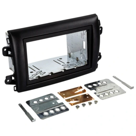 Radioblende 2-DIN für Fiat Ducato 8 schwarz