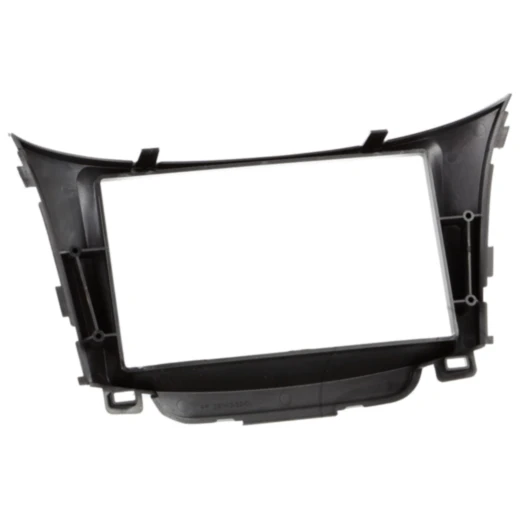 Radioblende 2-DIN für Hyundai i30 schwarz_0