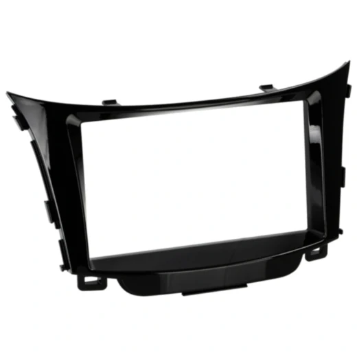 Radioblende 2-DIN für Hyundai i30 schwarz_1