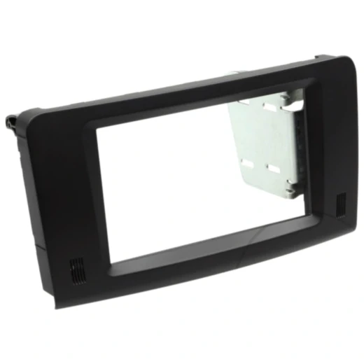 Radioblende 2-DIN für Mercedes M-Klasse/GL-Klasse schwarz