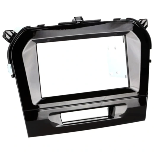 Radioblende 2-DIN schwarz für Suzuki Vitara