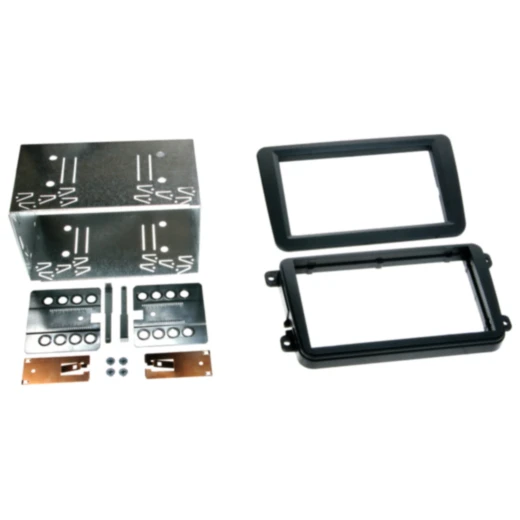 2-DIN Radioblende für Seat/Skoda/VW schwarz 1940945