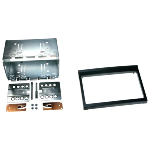 Radioblende 2-DIN für Porsche 911 / Boxster schwarz