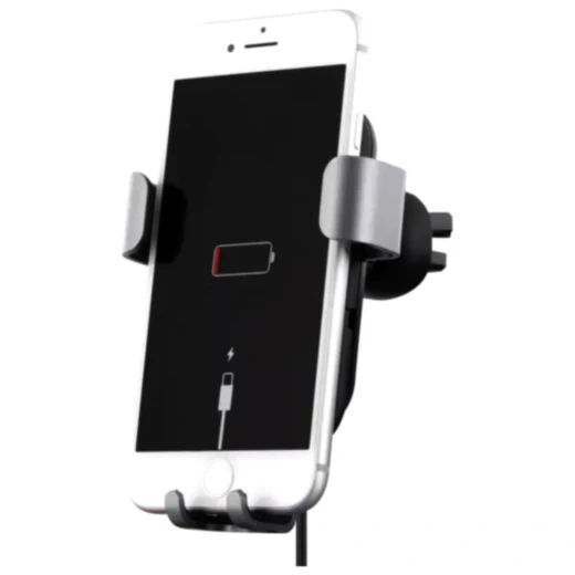 KFZ-Halterung QI DELTACO für Lüftungsgitter mit induktiver Schn