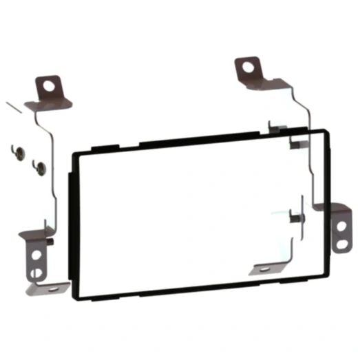 Radioblende 2-DIN für Nissan Note schwarz