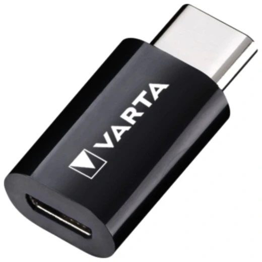 Kabeladapter Varta Micro USB - USB Typ C