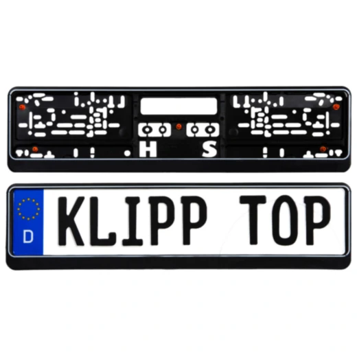 Kennzeichenverstärker Klipp Top IV für Motorräder