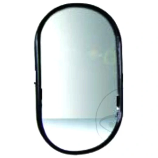 EMUK Spiegelkopf schwarz für Caravanspiegel