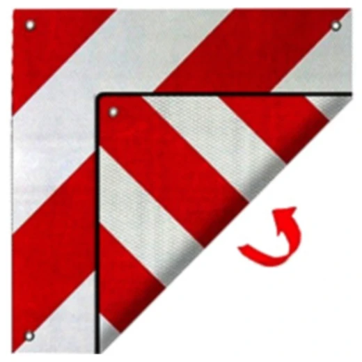 Warntafel 2 in 1 für Spanien und Italien