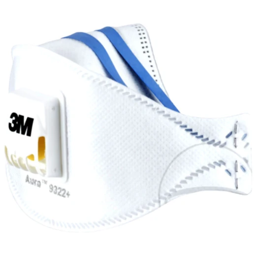 3M™ Aura™ FFP2 Komfort-Atemschutzmaske 9322+, 2 Stück