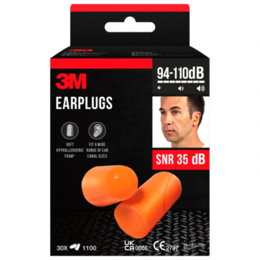 Gehörschutzstöpsel für effektiven Lärmschutz, 30 Paar_1