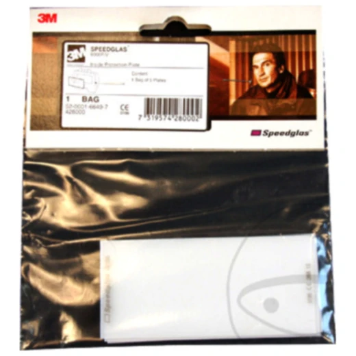 Vorsatzscheiben für Schweißermaske Speedglas 100, 5 Stück 42x91mm