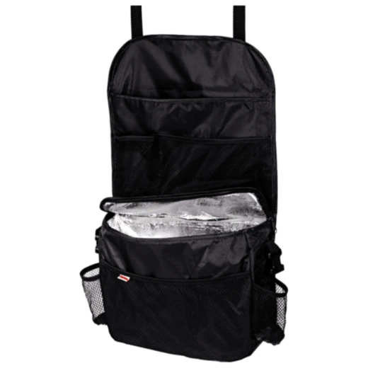 Auto Rücklehnen Organizer mit Iso-Fach für Getränke_0