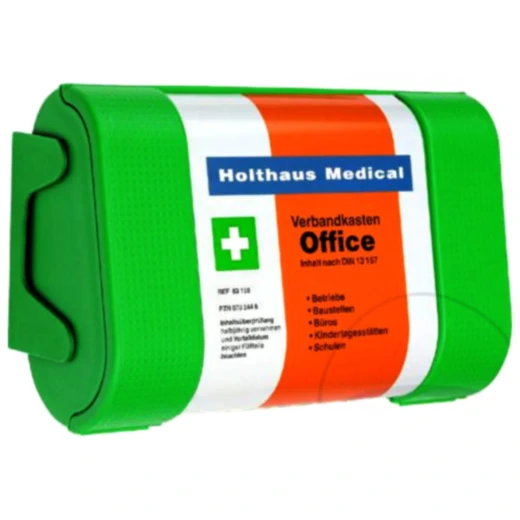 Erste-Hilfe-Set mit Wandhalterung DIN 13157 für Büro