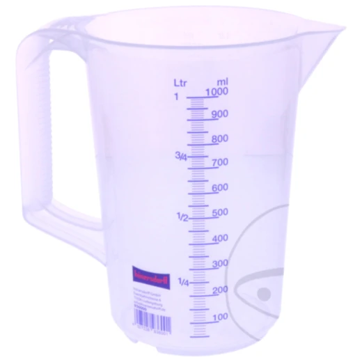 Messbecher PP 1L für Labor und Haushalt