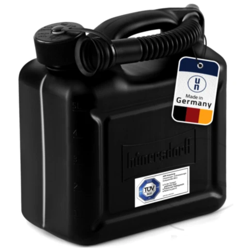 Kraftstoffkanister 5L schwarz für Motorräder