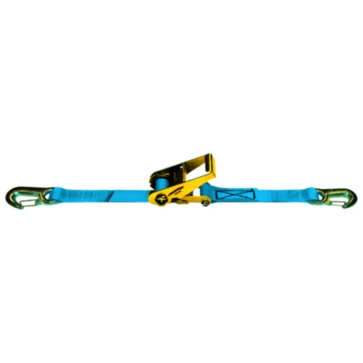 Zurrgurt 25 mm/3,4 m mit Ratsche und Karabinerhaken