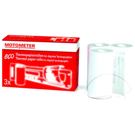 Tachograph Thermopapier - 3 Rollen für: Actia, Siemens VDO
