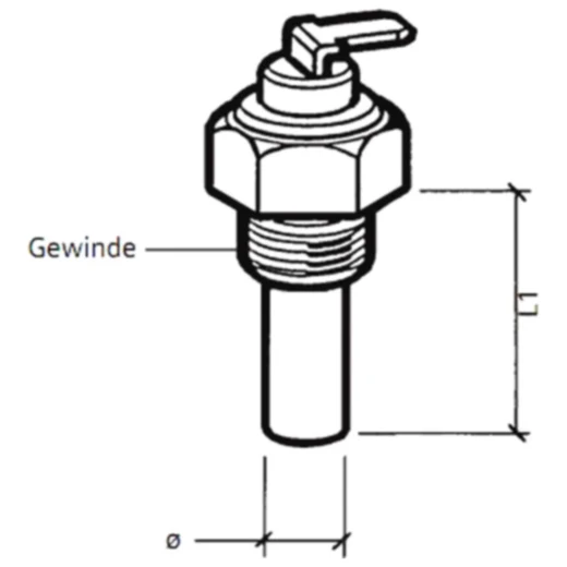 Kühlmitteltemperatursensor für Motorräder_0