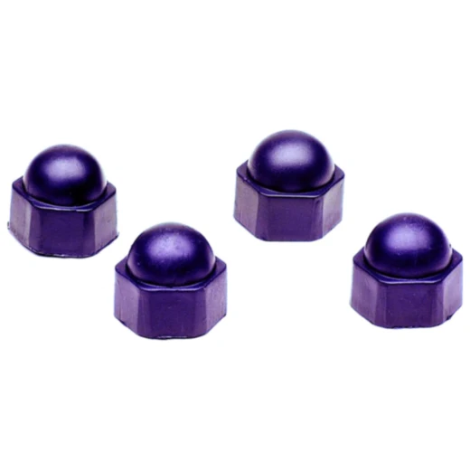 Radmuttern-Kappen für diverse Fahrzeuge 19MM schwarz_0