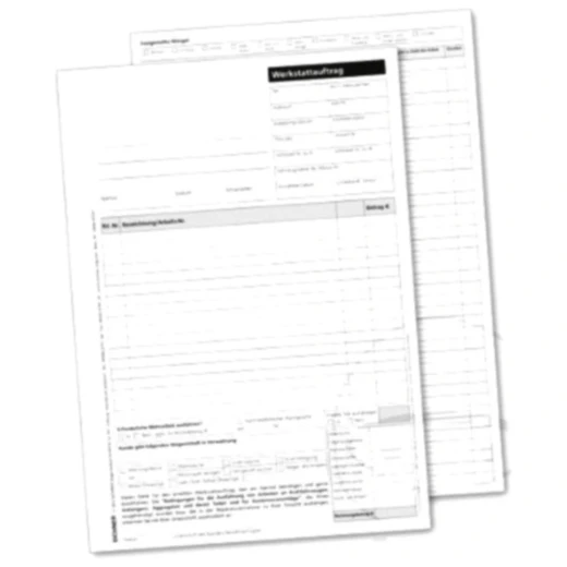 Arbeitskarten A4 weiß - Packung mit 500 Blatt