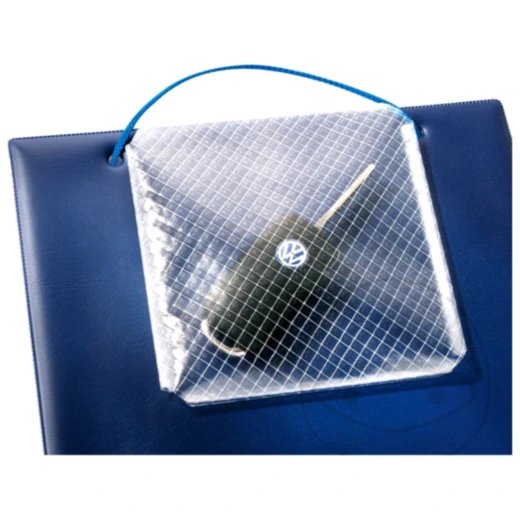 Auftragstasche A4 Blau mit Schlüsselfach 10 Stück_0