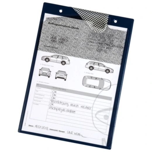 Auftragstasche A4 schwarz mit Schlüsselfach 10 Stück