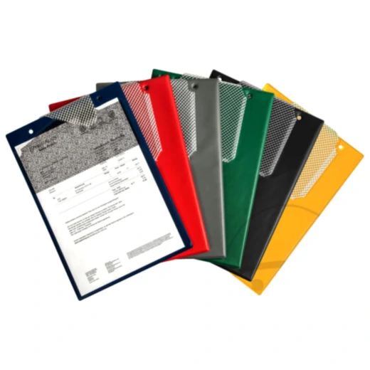 Auftragstasche A4 Gelb mit Schlüsselfach – 10 Stück_0