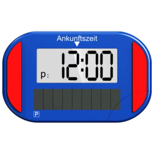 Parkscheibe Solar elektronisch