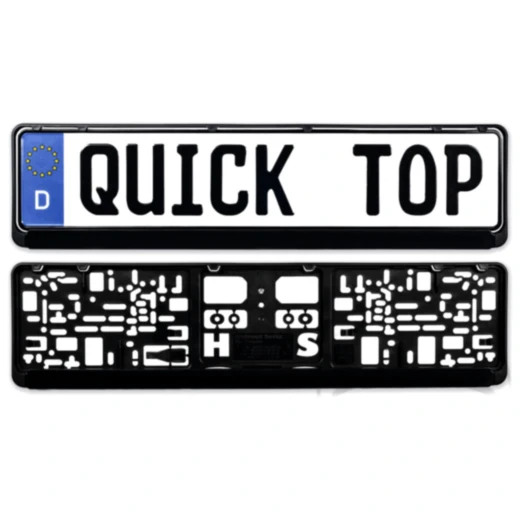 Kennzeichenverstärker für flexible Befestigung