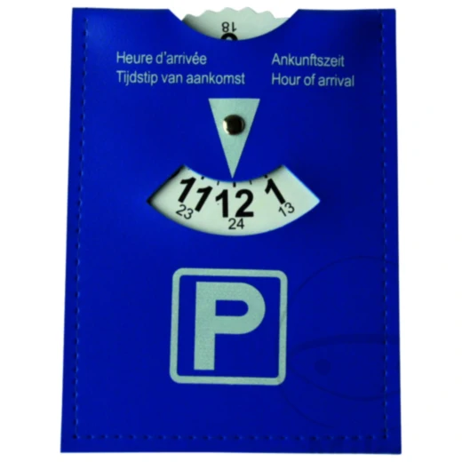 Kunstleder Parkscheibe für Autos